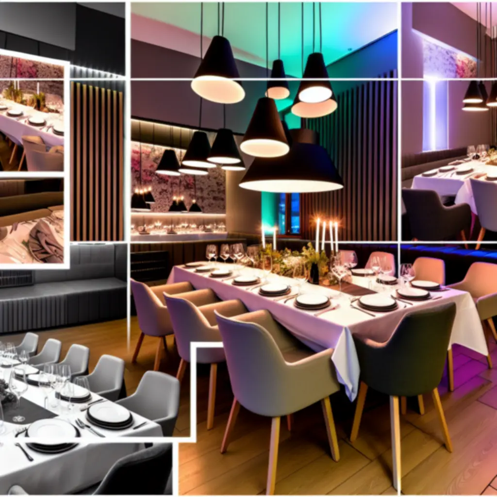 Elegancka przestrzeń restauracji przygotowana na prywatne wydarzenie
